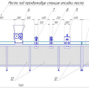 схема-линии-ЛВП-для-производства-печенья-Венское-и-Снежка